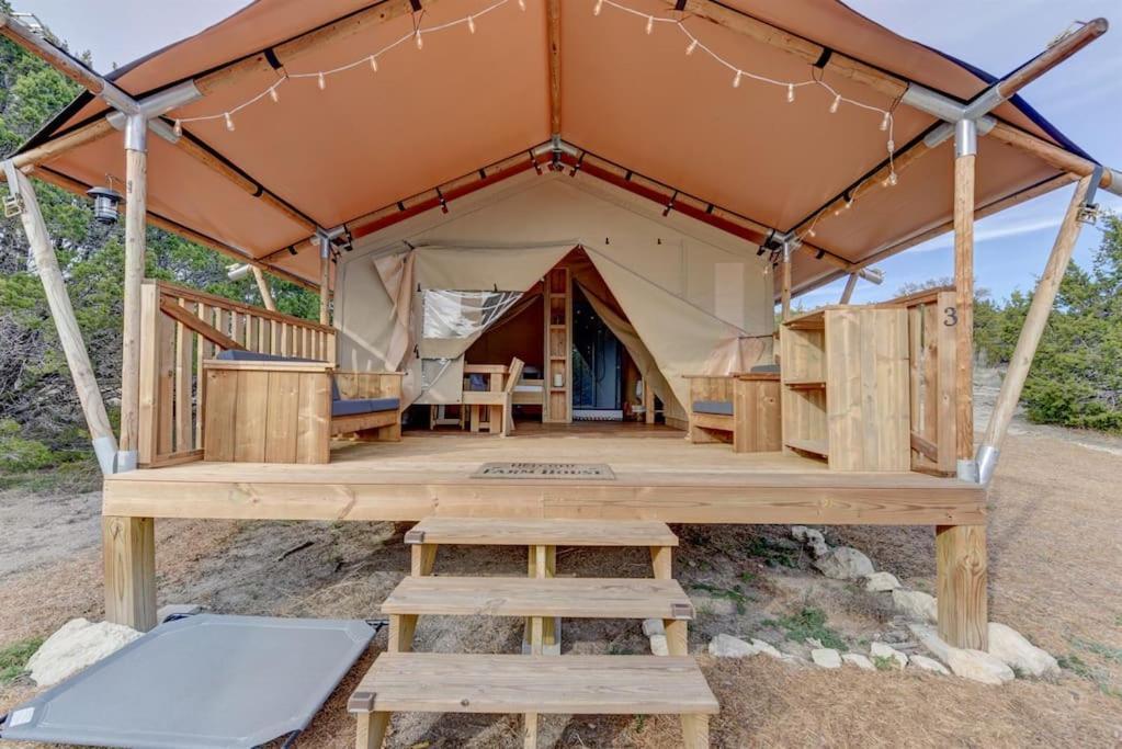 מלון ג'ונסון סיטי 12 Fires Luxury Glamping With Heating #3 מראה חיצוני תמונה